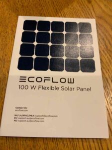 ECOFLOW ソーラーパネル 取扱説明書